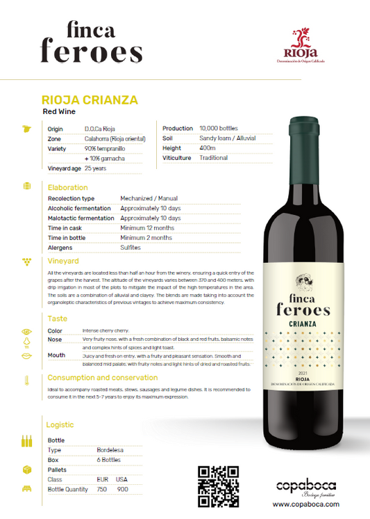 Finca Feroes Crianza - Rioja