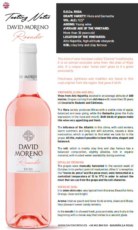 Rosé – Viura & Garnacha · D.O.Ca. Rioja
